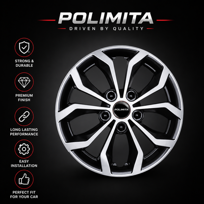 Premium Car Wheel Cover 14 Inch | POLIMITA (DC14VISION)