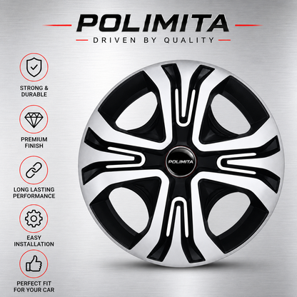 Premium Car Wheel Cover 14 Inch | POLIMITA (DC14TIAGO)