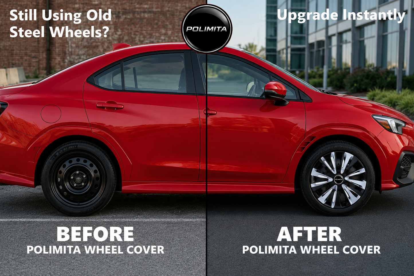 Premium Car Wheel Covers 15 Inch  / POLIMITA (DC15OERT)