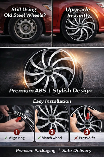 Premium Car Wheel Cover 14 Inch / POLIMITA (DC14ND2017)