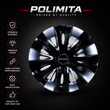 Premium Car Wheel Covers 15 Inch |  POLIMITA (DC15INNOVA)